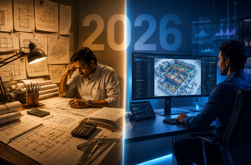 Architecture Design Software vs Traditional Design Methods: The Complete Workflow Shift Guide for Indian AEC Professionals in 2026